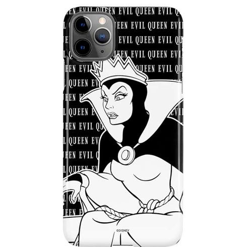 Disney Villains Evil Queen Black and White iPhone Cases